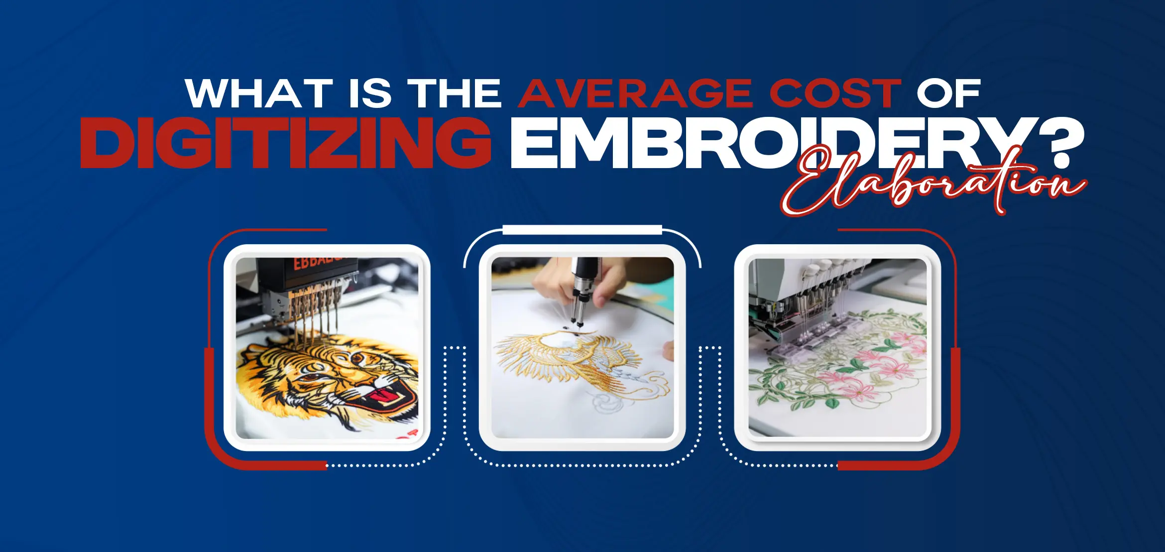 cost of digitizing embroidery