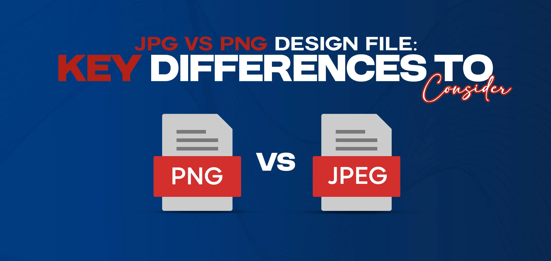 JPG Vs PNG Design File