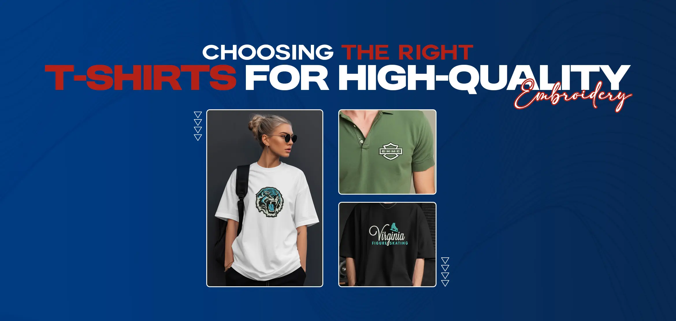 Right T-Shirts for High-Quality Embroidery