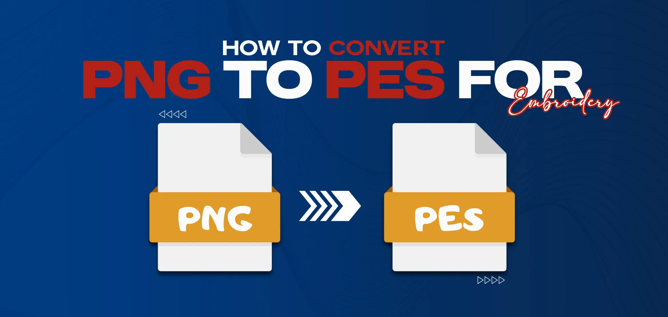 How to Convert PNG to PES