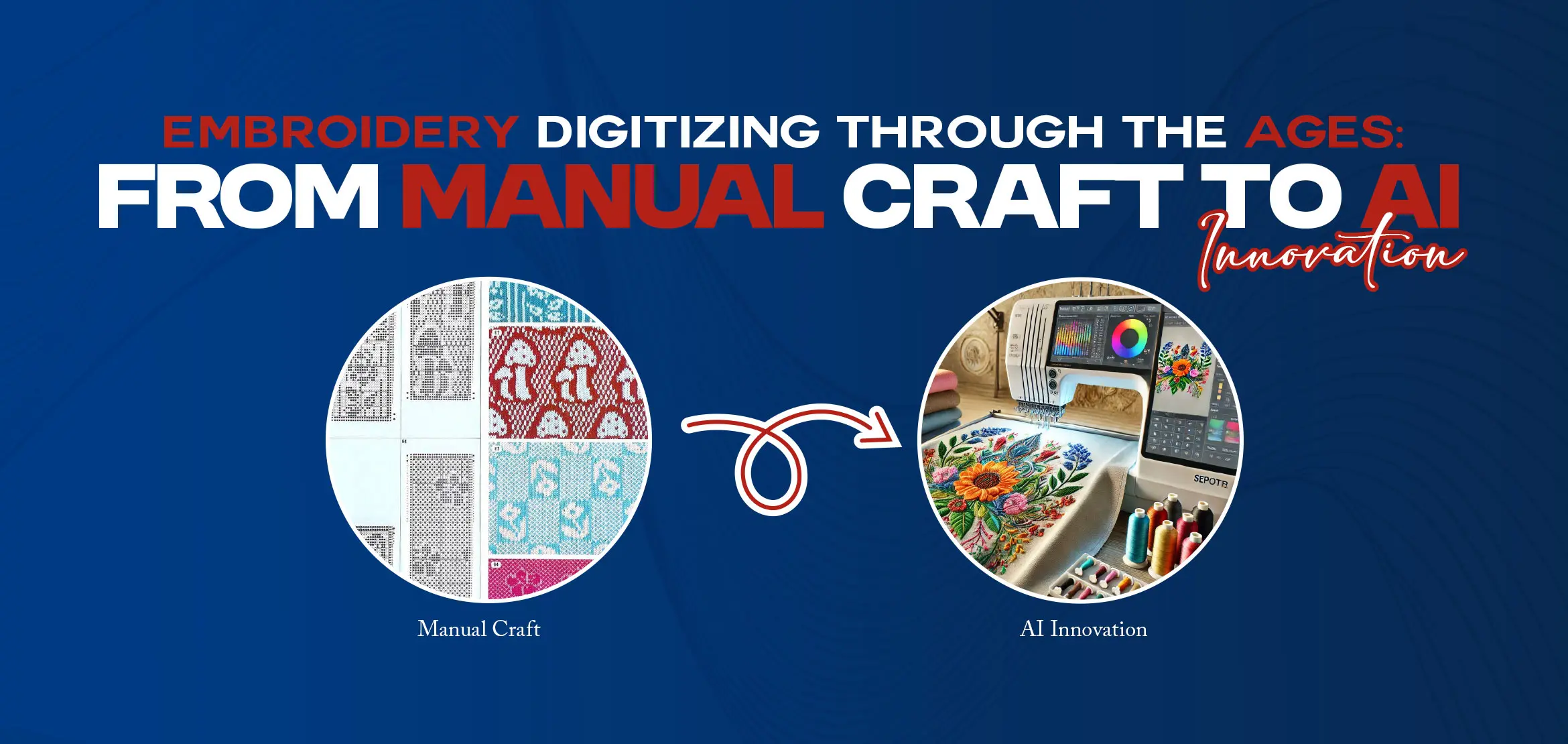 Embroidery Digitizing Through the Ages