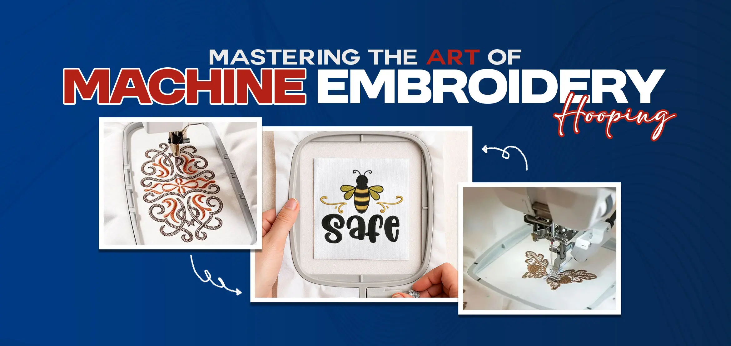 Machine Embroidery Hooping