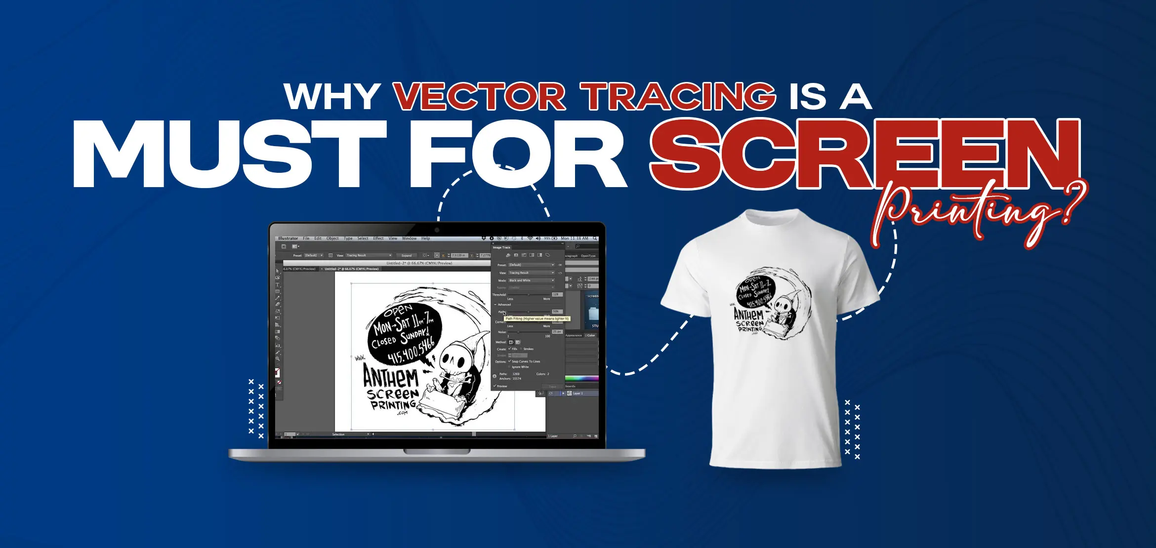 Why Vector Tracing is a Must for Screen Printing