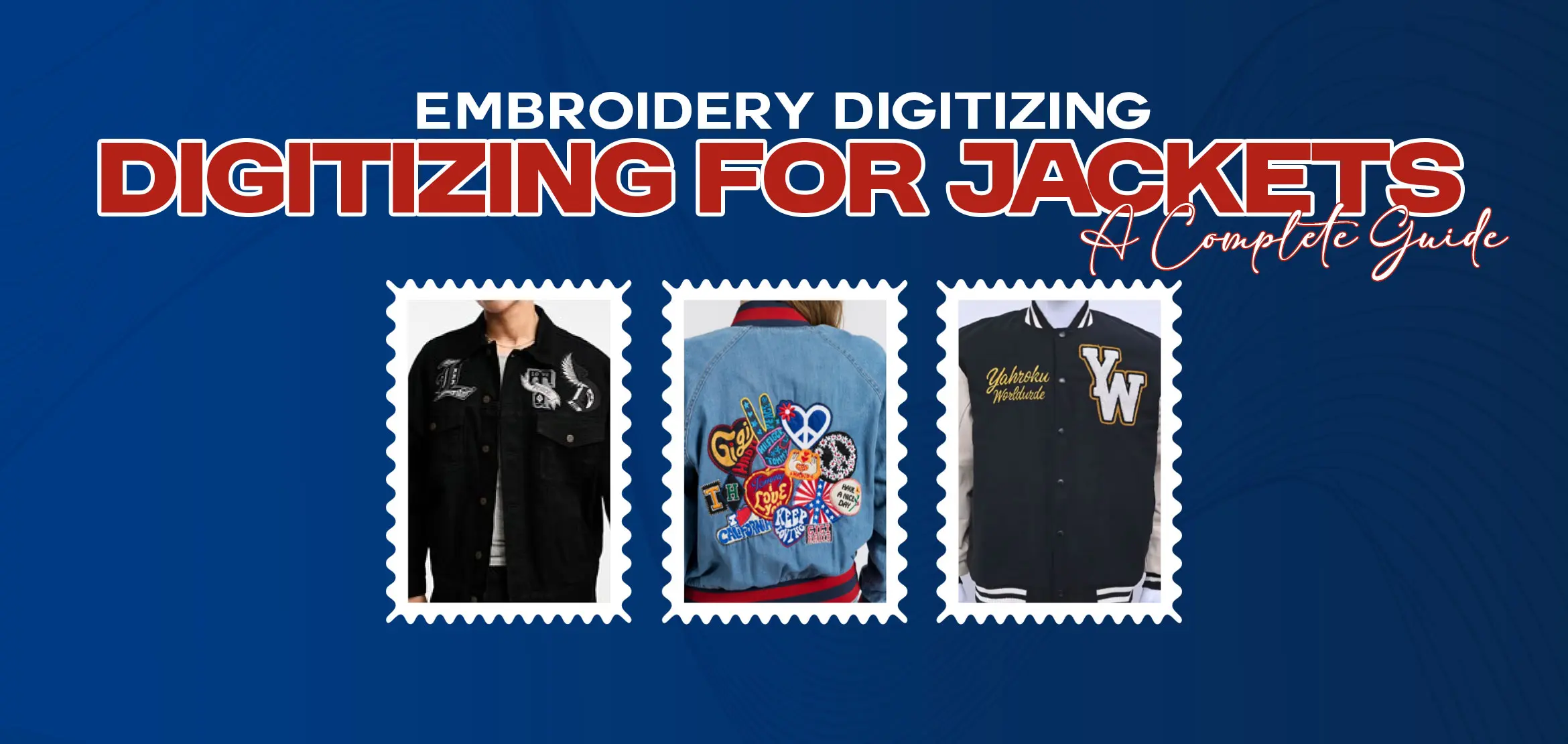 Embroidery Digitizing for Jackets | A Complete Guide