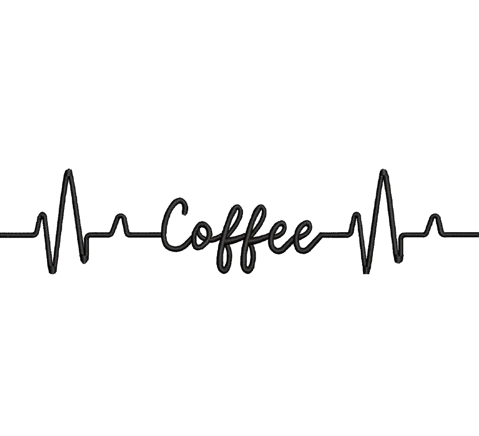 Heartbeat Embroidery