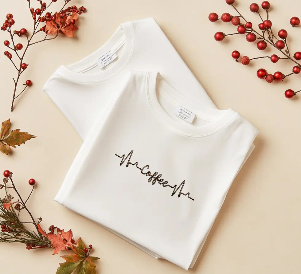 Heartbeat Embroidery