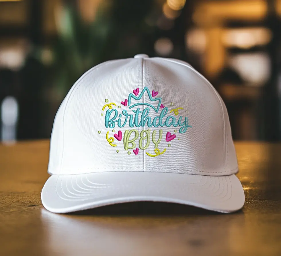 Birthday Boy Embroidery