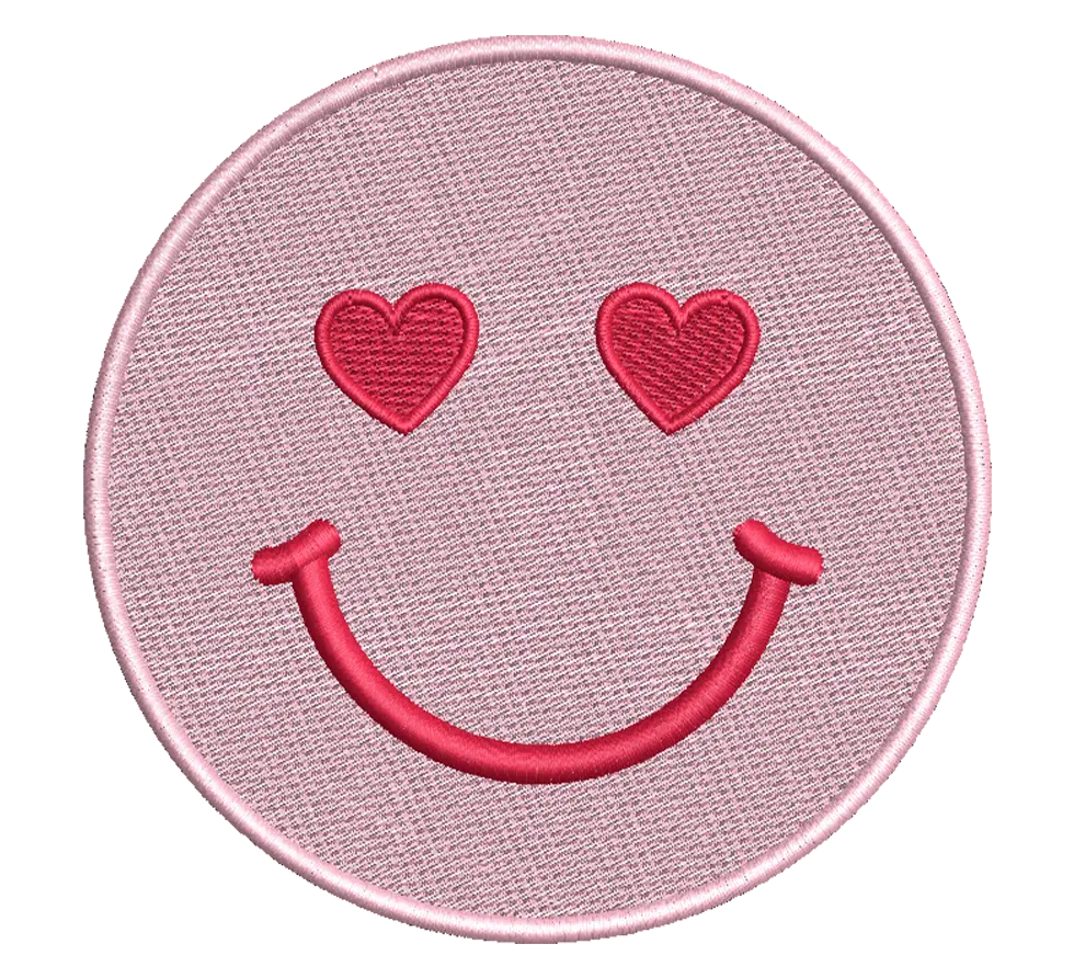 Smiley Face Embroidery