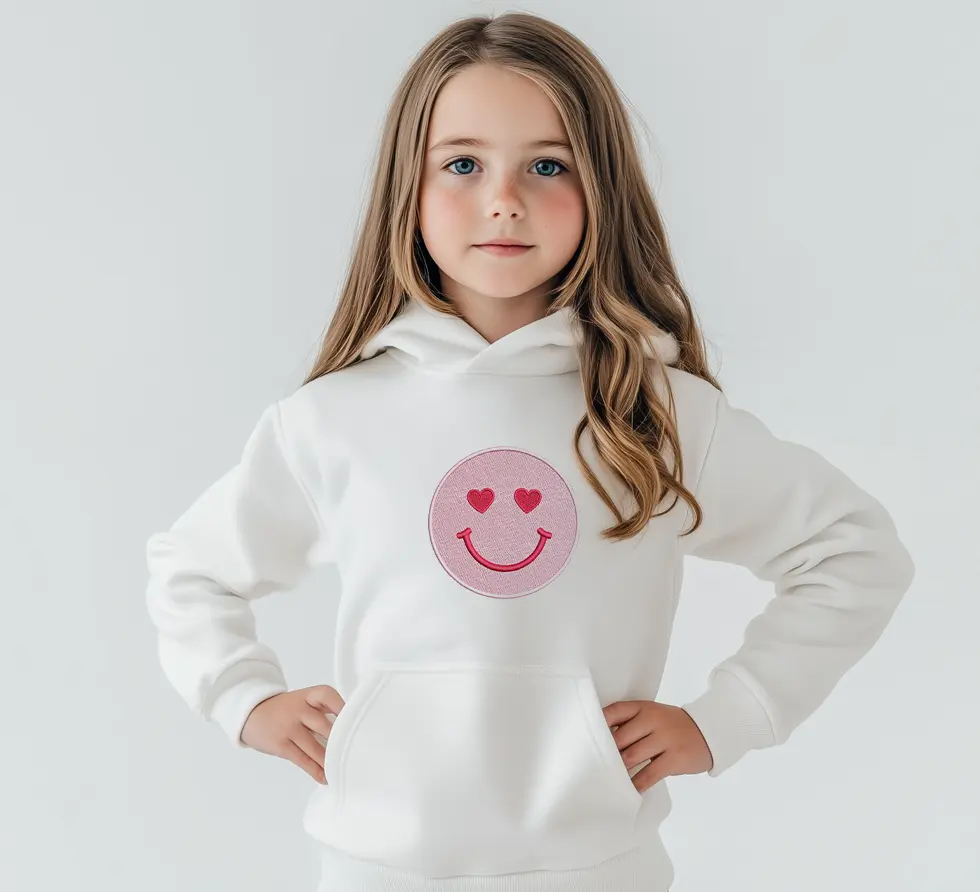 Smiley Face Embroidery