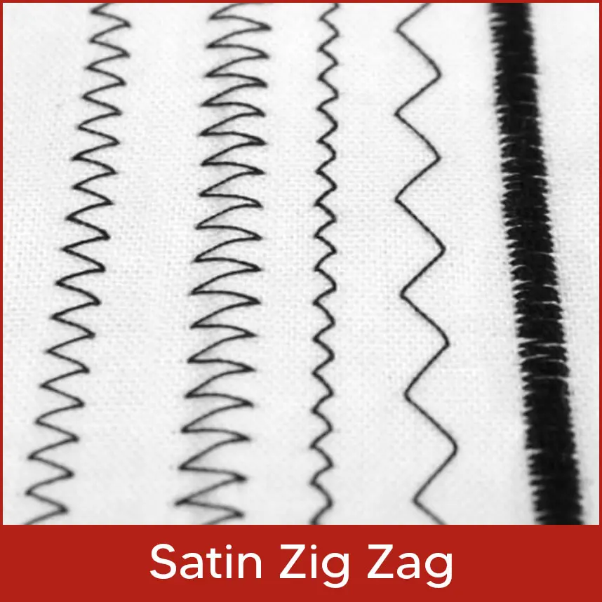 Satin Zig Zag