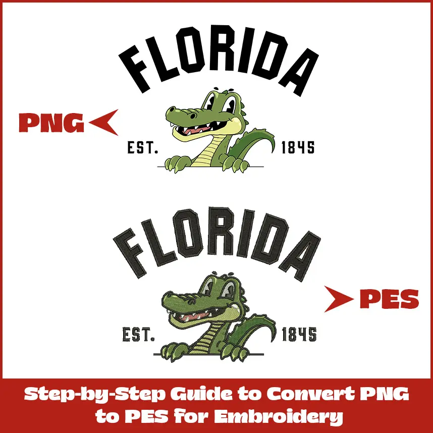 Step-by-Step Guide to Convert PNG to PES for Embroidery