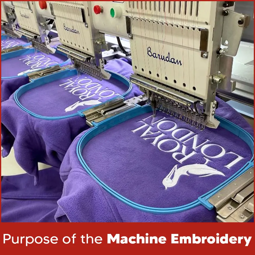 Purpose of the Embroidery