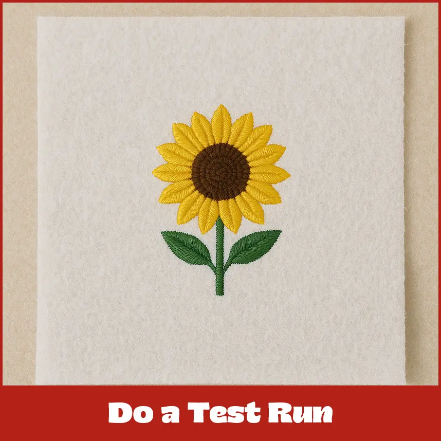 Do a Test Run