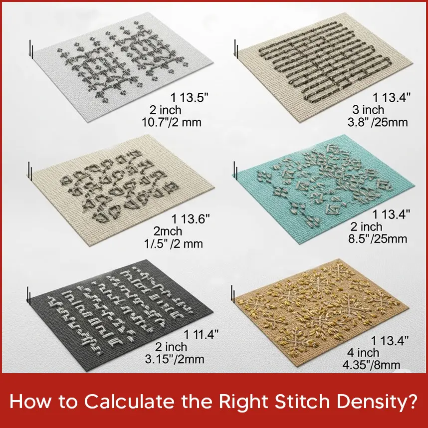 How to Calculate the Right Stitch Density?