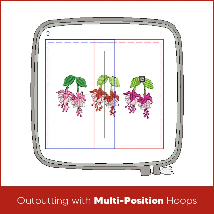 Outputting Multi-Hooped Designs