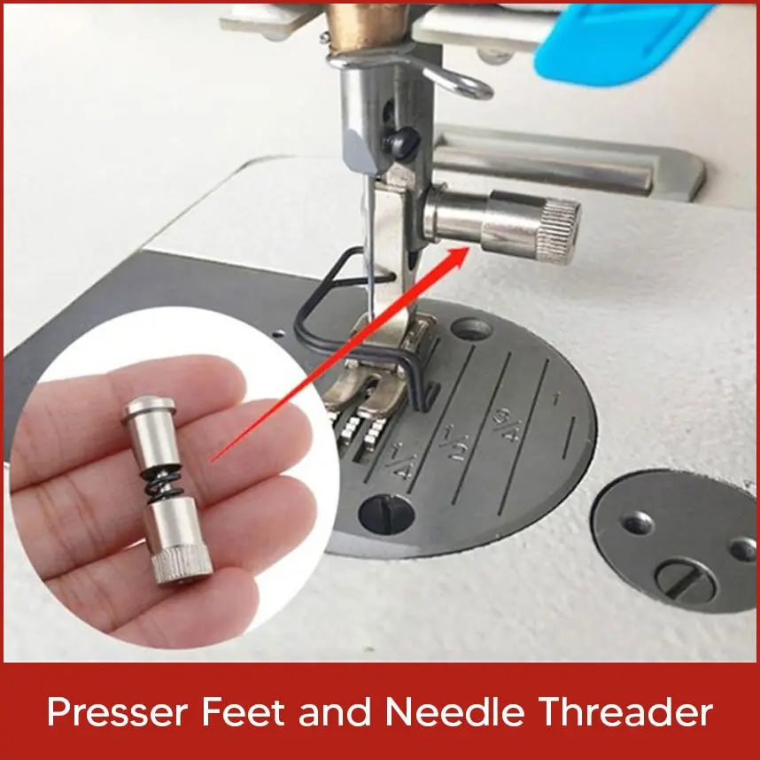  Presser Feet and Needle Threader