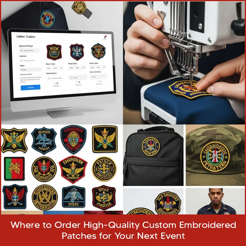 Where to Get Top-Notch Custom Embroidered Patches for Your Upcoming Event