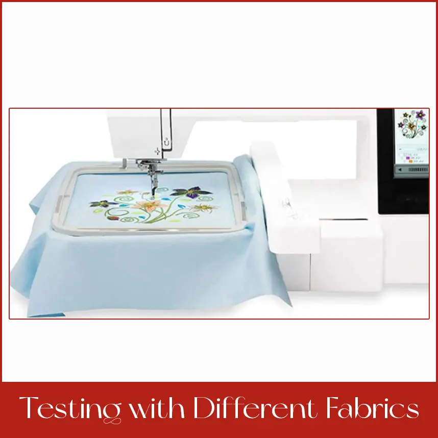  Testing with Different Fabrics