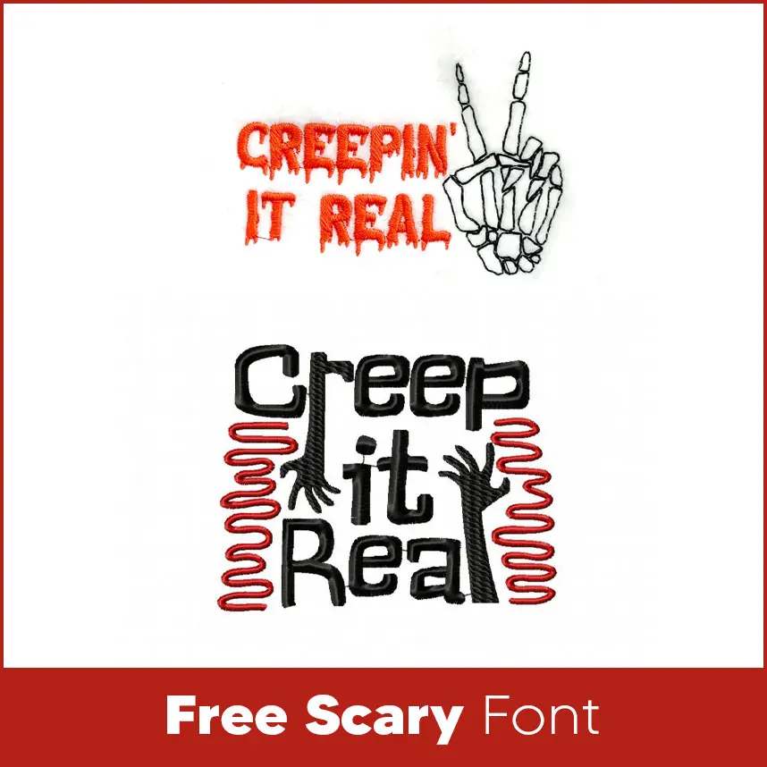 Free Scary Font
