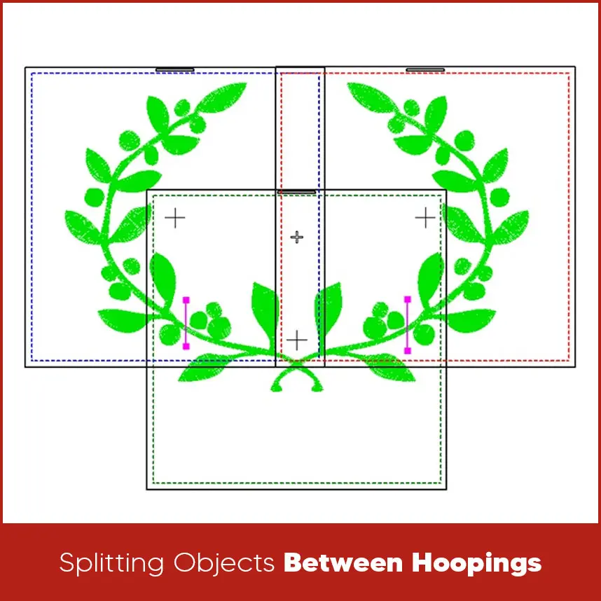 Splitting Objects Between Hoopings
