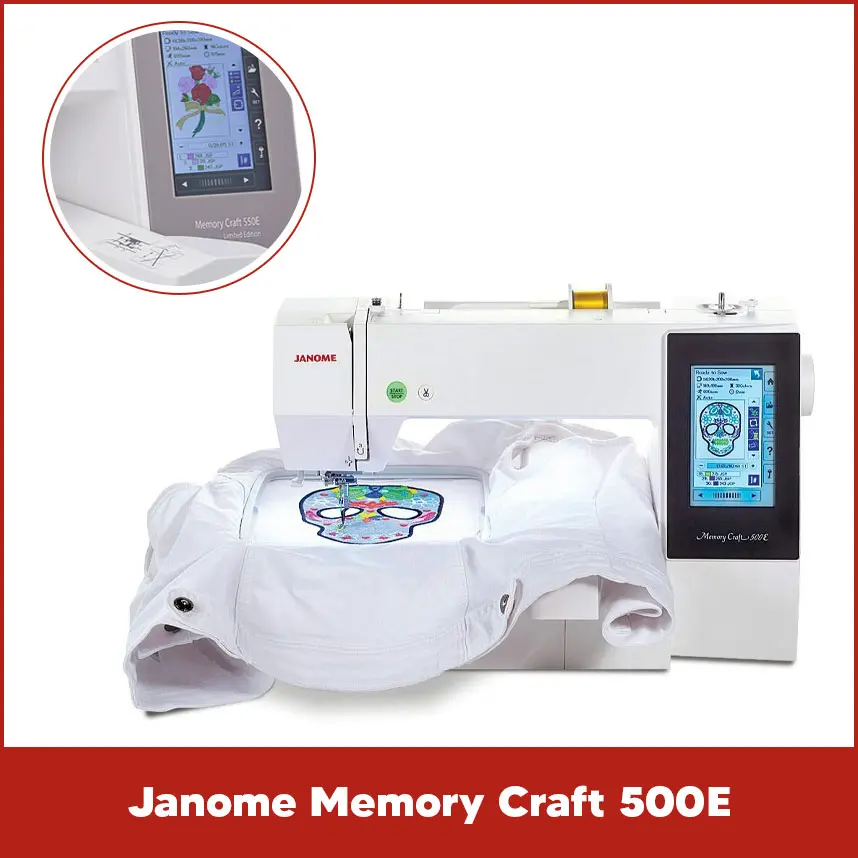 Janome Memory Craft 500E