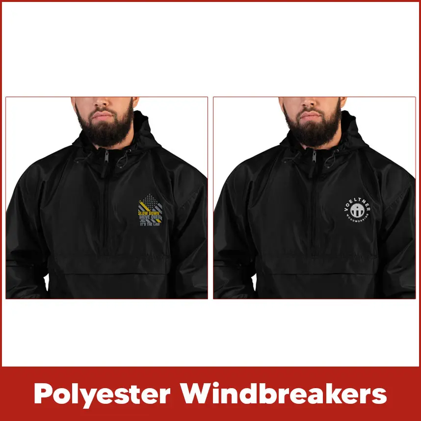 Polyester Windbreakers