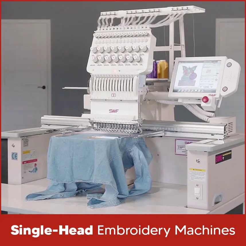 Single-Head Embroidery Machines