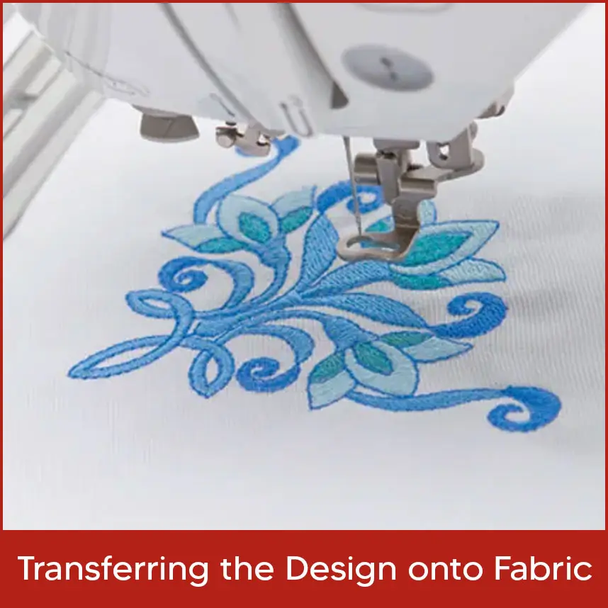 Transferring the Design onto Fabric