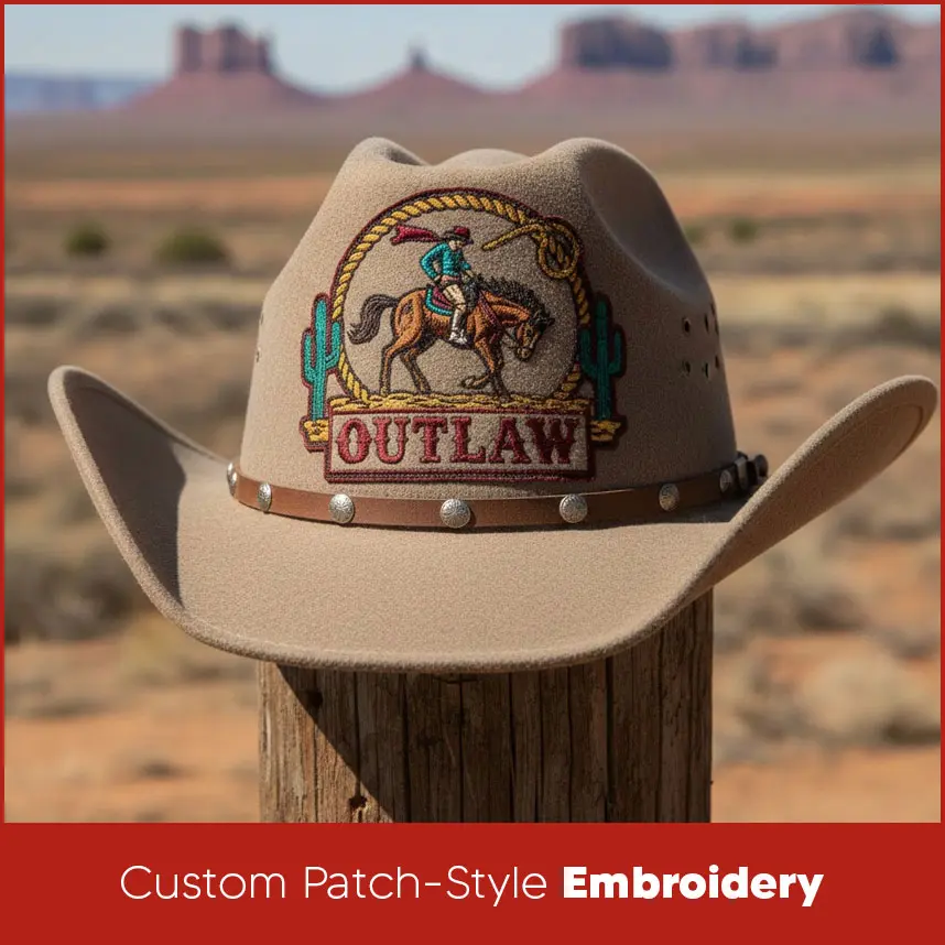 Custom Patch-Style Embroidery