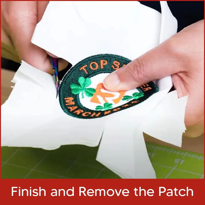 Finish and Remove the Patch