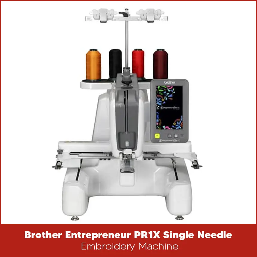 Brother Entrepreneur PR1X Single Needle Embroidery Machine