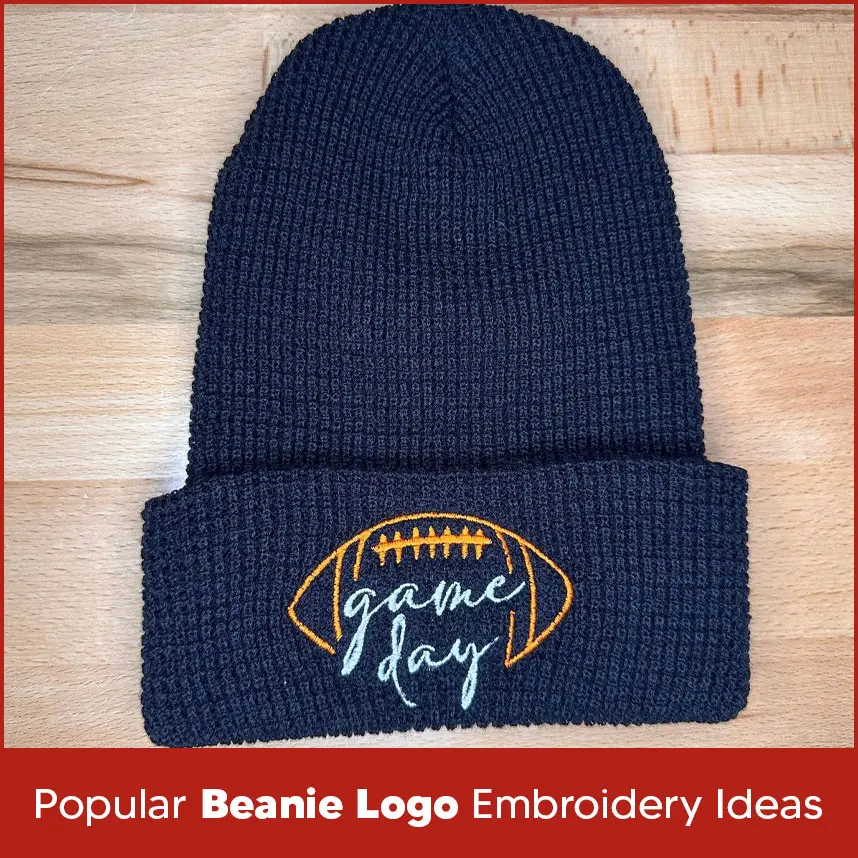 Popular Beanie Logo Embroidery Ideas
