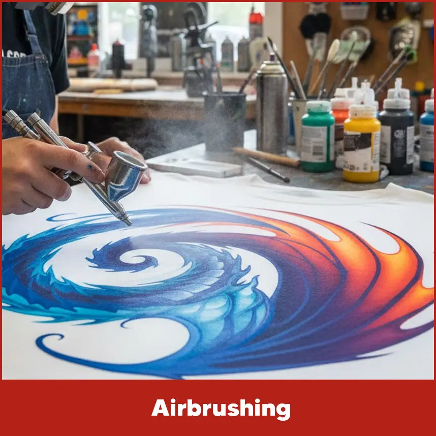 Airbrushing