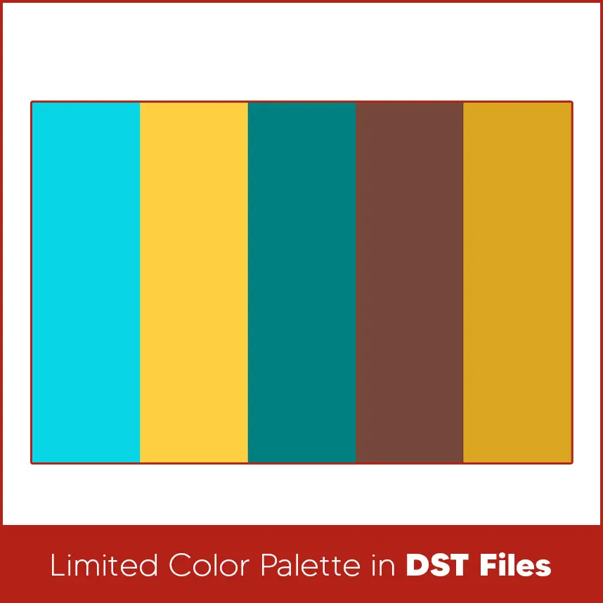 Limited Color Palette in DST Files