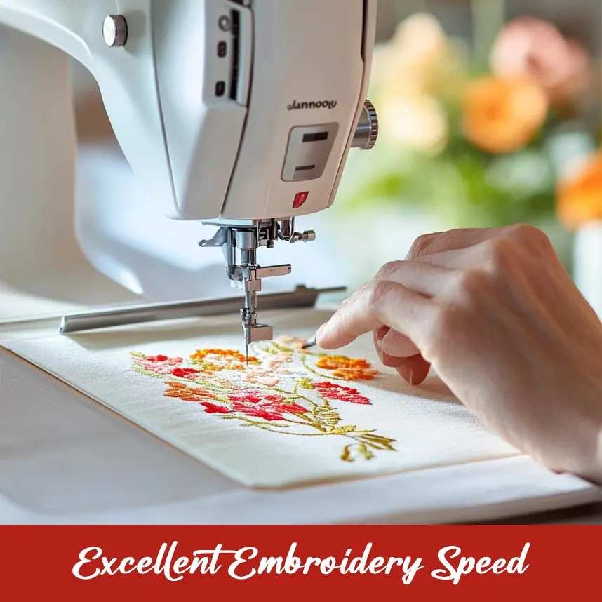 Excellent Embroidery Speed
