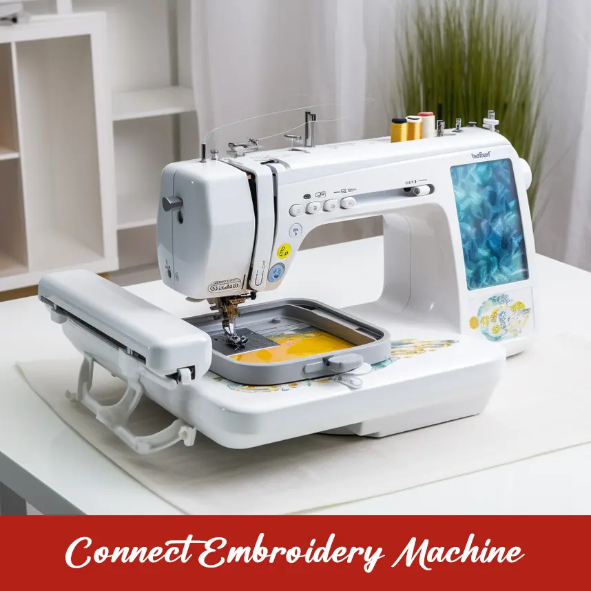 Connect Embroidery Machine