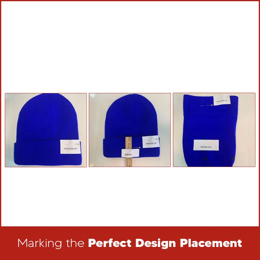 Marking the Perfect Design Placement