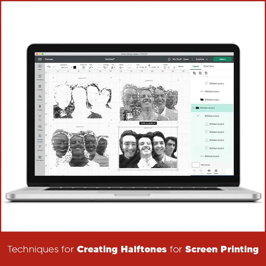 Techniques for Creating Halftones for Screen Printing