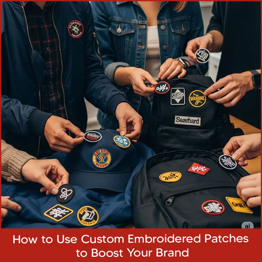 How to Use Custom Embroidered Patches to Boost Your Brand?