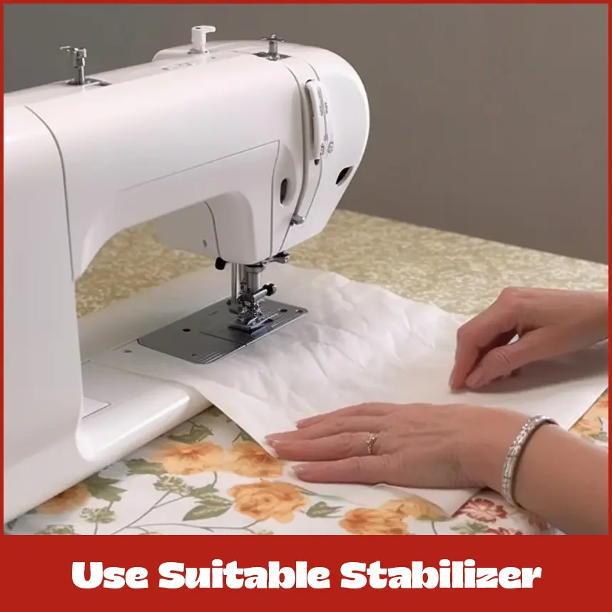 Use Suitable Stabilizer