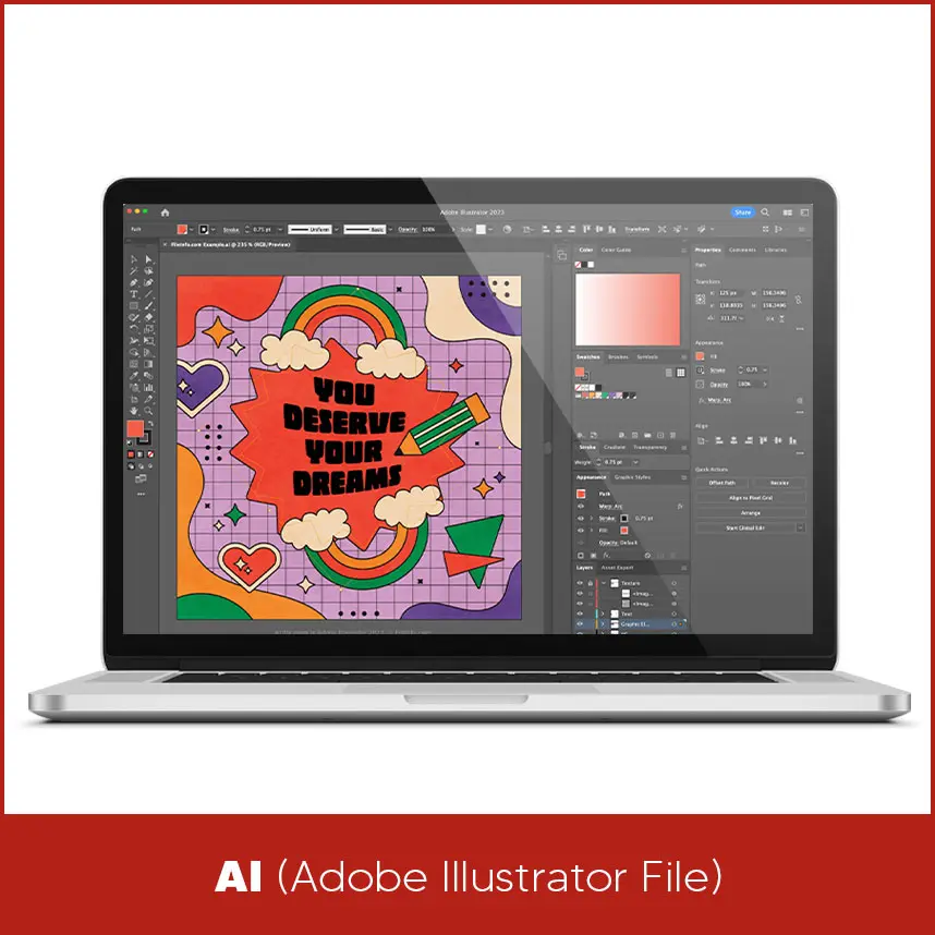 AI - Adobe Illustrator File