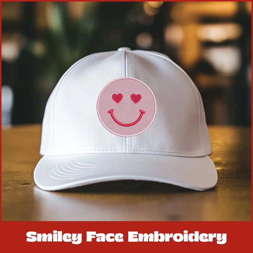 Smiley Face Embroidery