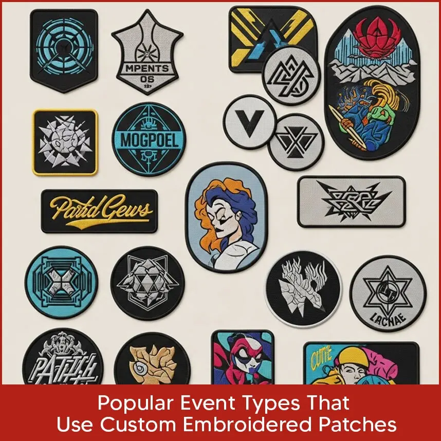 Popular Patch Styles You’ll See at Events in 2025