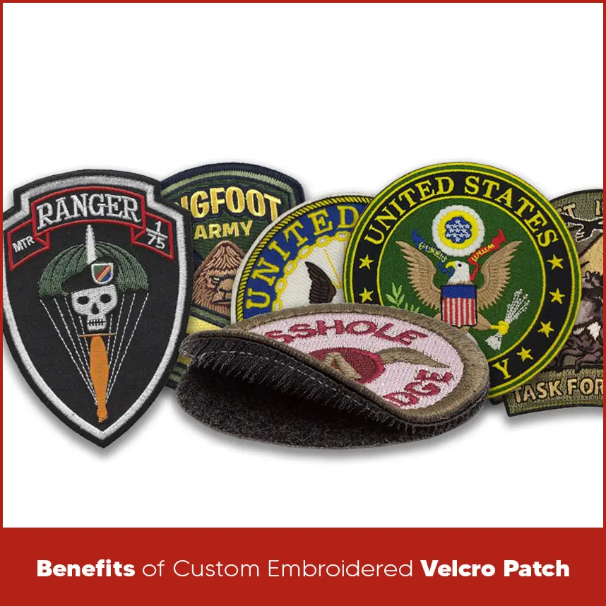 Benefits of Custom Embroidered Velcro Patch