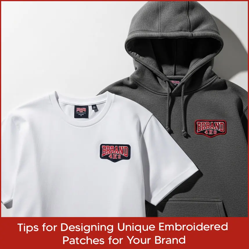 Tips for Designing Unique Embroidered Patches for Your Brand