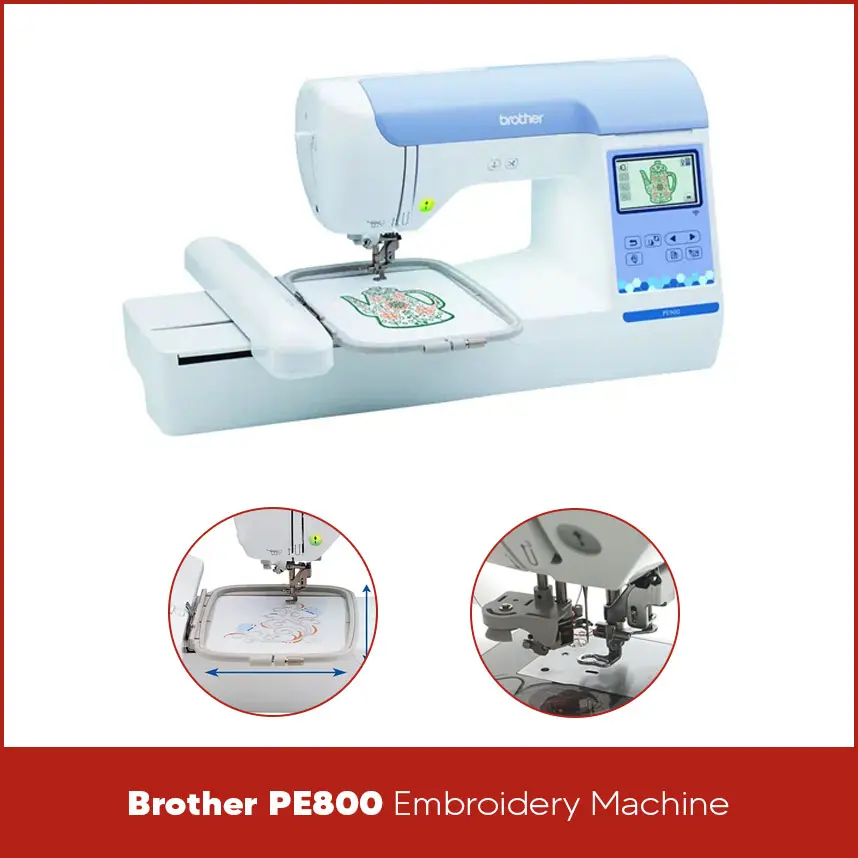 Brother PE800 embroidery machine