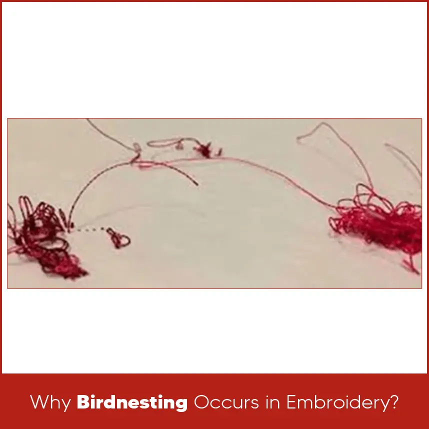 Why Birdnesting Occurs in Embroidery?