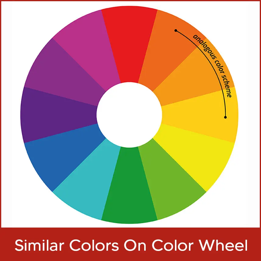Similar Colors on Color Wheel