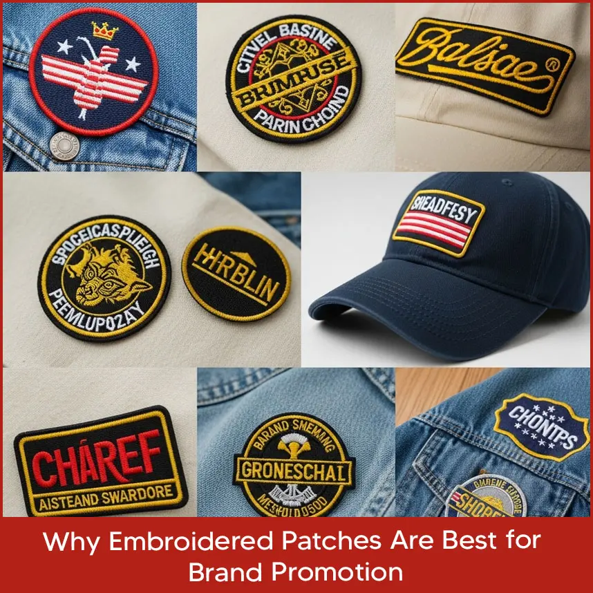 Why Are Embroidered Patches Best for Brand Promotion?