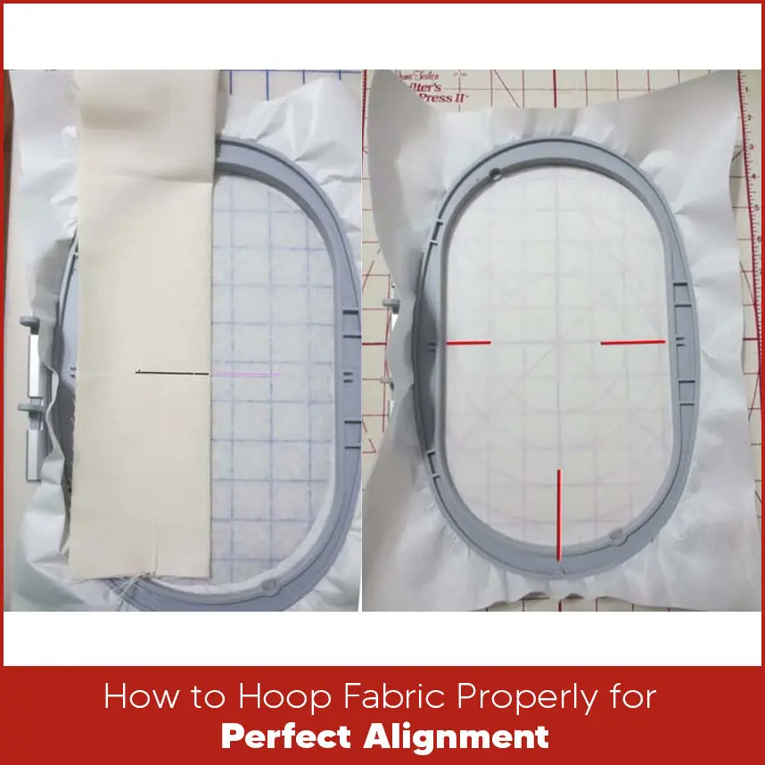 How to Hoop Fabric Properly for Perfect Alignment?